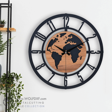 Modern Circular Clock DS-027