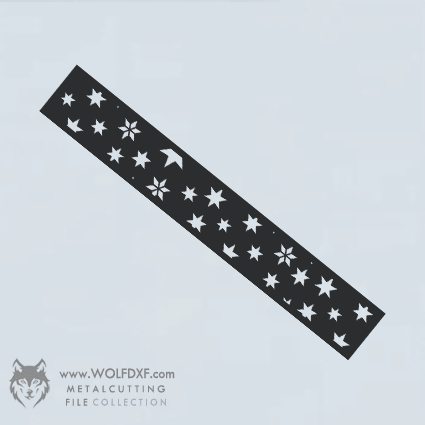 Border Dxf Design T-107