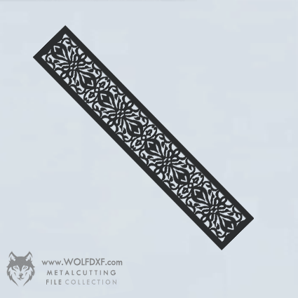 Border Dxf Design T-158