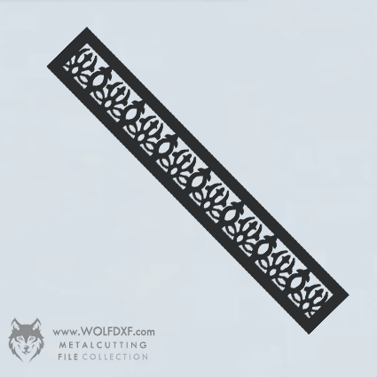 Border Dxf Design T-164