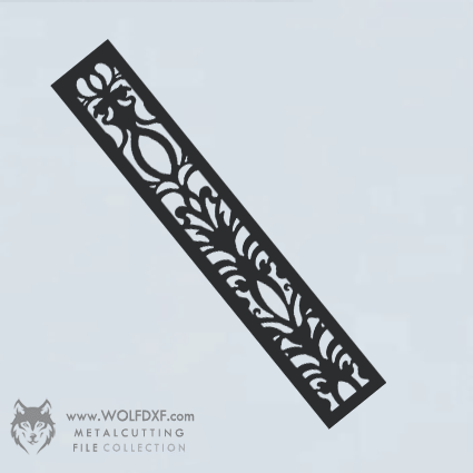 Border Dxf Design T-166