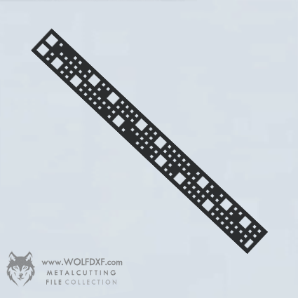 Border Dxf Design T-174