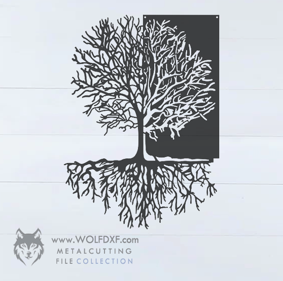 Stylish tree Wall Art Design- WD010