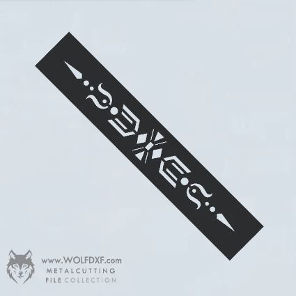 Laser Cut Border T-041