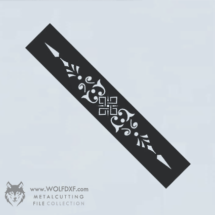 Laser Cut Border T-042
