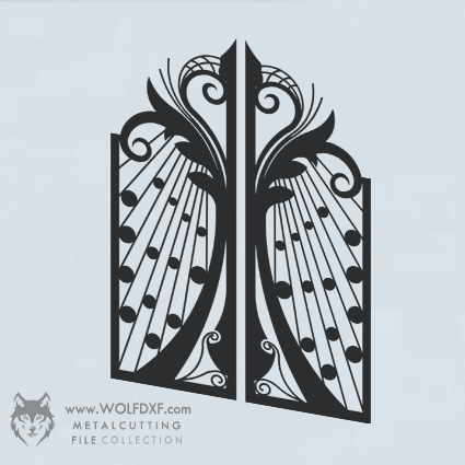 Garden gates WG-20957