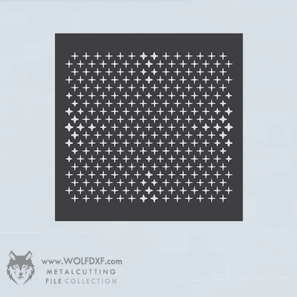 Square Laser Cut A-207