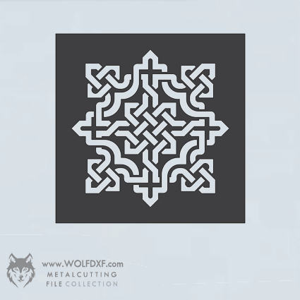 Square Laser Cut A-208