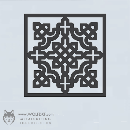 Square Laser Cut A-209