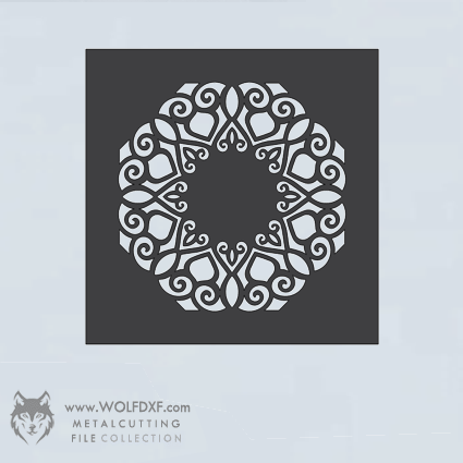 Square Laser Cut A-212