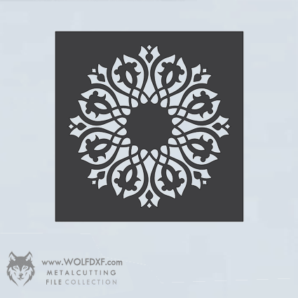 Square Laser Cut A-213