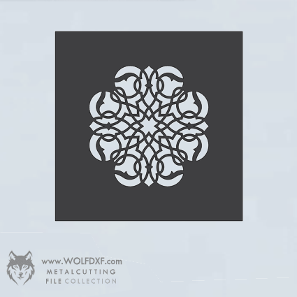 Square Laser Cut A-214