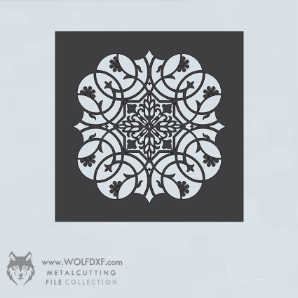 Square Laser Cut A-221